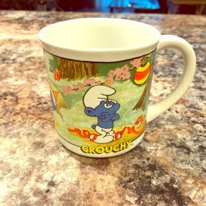 Smurfs Collectible Ceramic Coffee Mug - Grouchy